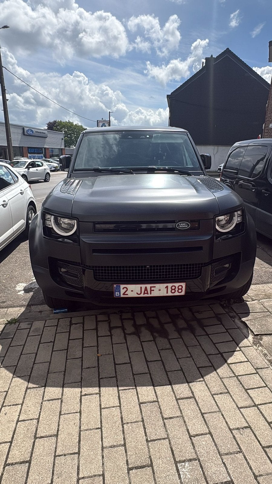 Land rover defender, Cuir, Achat, Land Rover, Noir