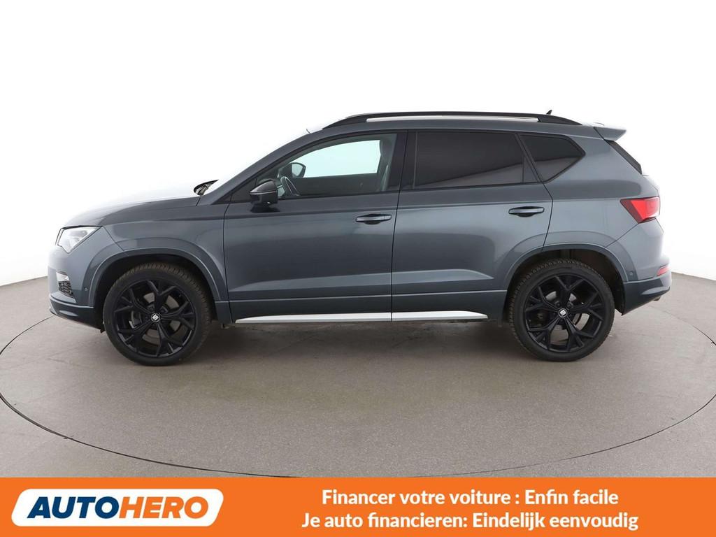 SEAT Ateca 2.0 TSI FR 4Drive (année de construction 2020), Autos, Cuir, Argent ou Gris, Achat, Euro 6