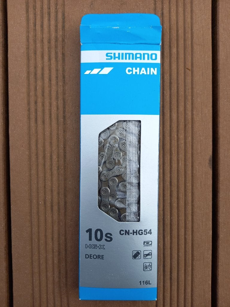Chaine vélo Shimano CN-HG54, Deore, 10S, HG-X, Enlèvement, Neuf, Dérailleur ou Chaîne, Shimano
