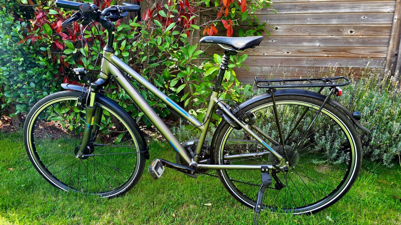 Kalkhoff Agattu nieuwstaat, Fietsen en Brommers, 47 tot 50 cm, Ophalen, Zo goed als nieuw, Versnellingen
