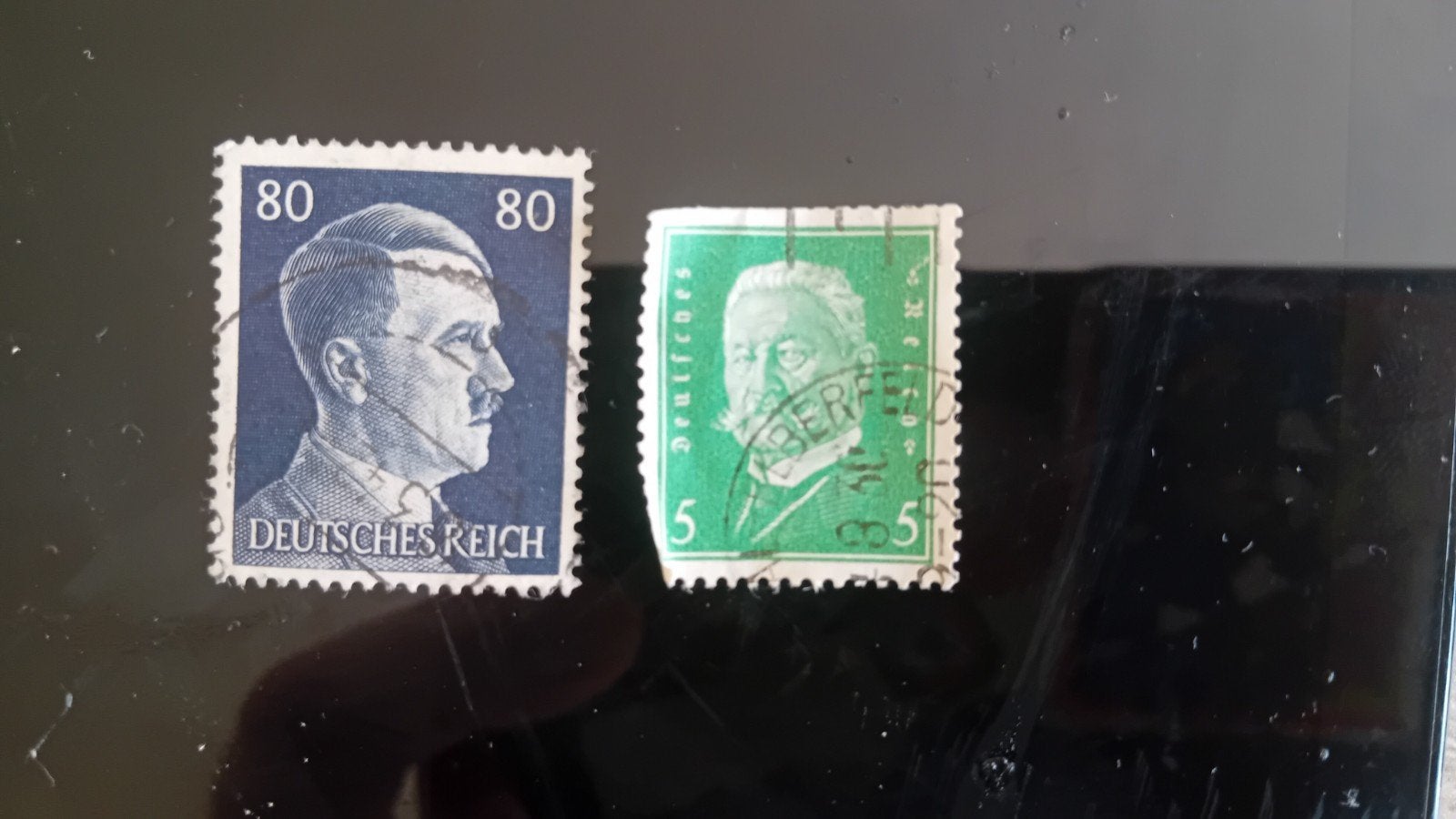 DUITSE POSTZEGEL JAREN 30 GITLER HINDENBURG, Verzamelen, Ophalen of Verzenden