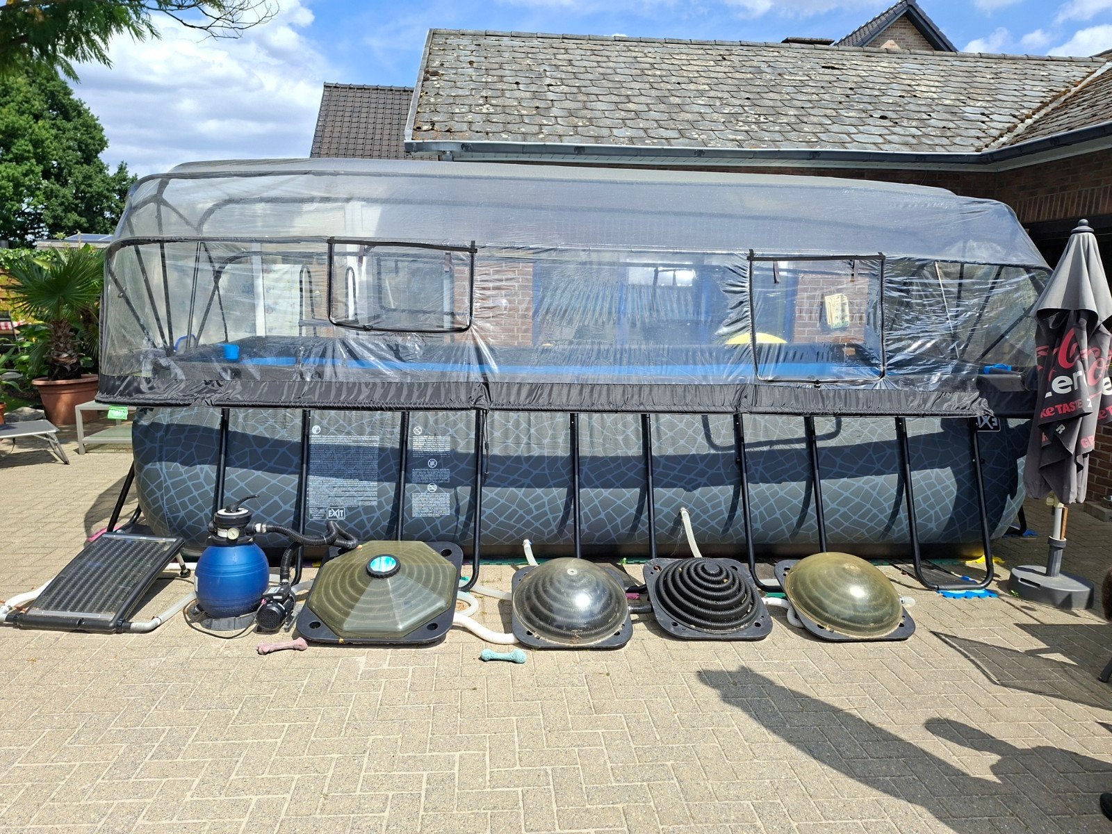 Zwembad met alle toebehoren., Ophalen