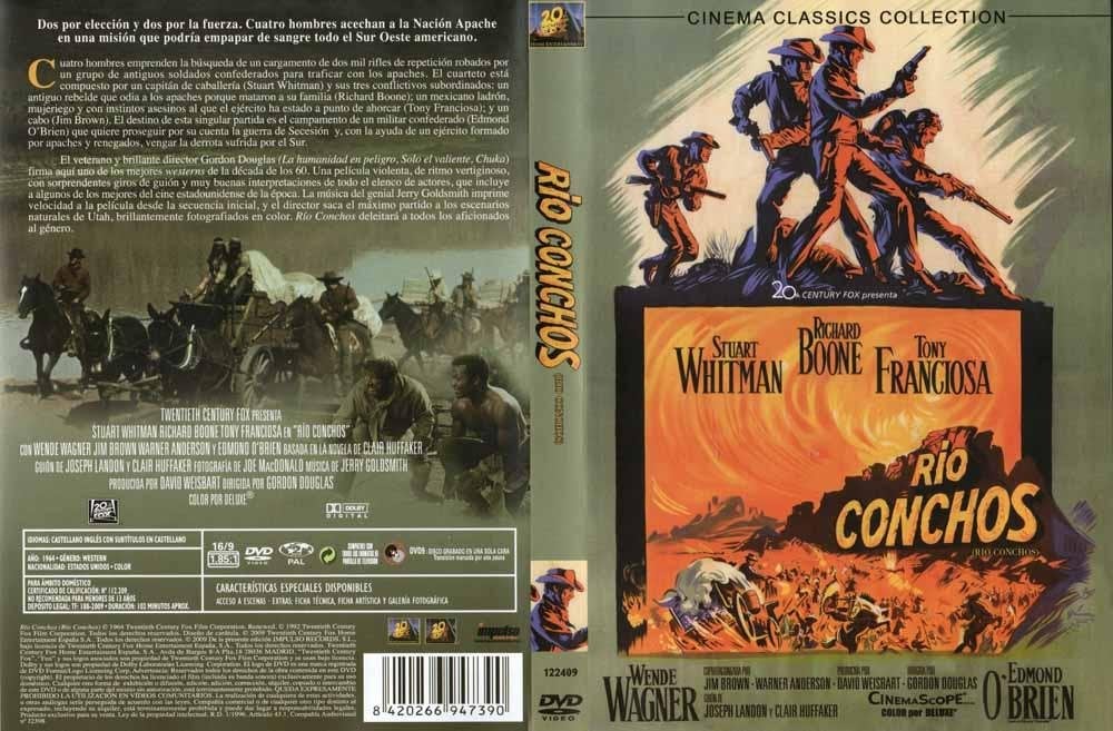 Rio Conchos 1964 DVD met Stuart Whitman, Richard Boone, CD & DVD, DVD | Classiques, Western, Enlèvement ou Envoi
