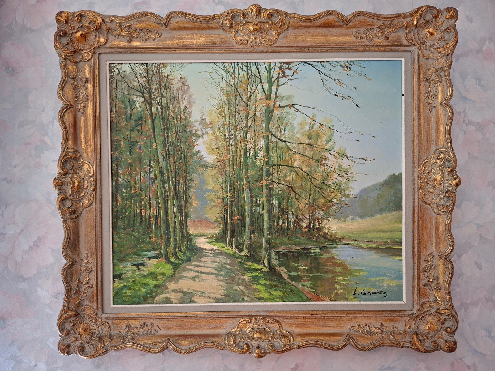Klassiek schilderij, Antiquités & Art, Art | Peinture | Classique, Enlèvement, Classique, Signé, Paysage