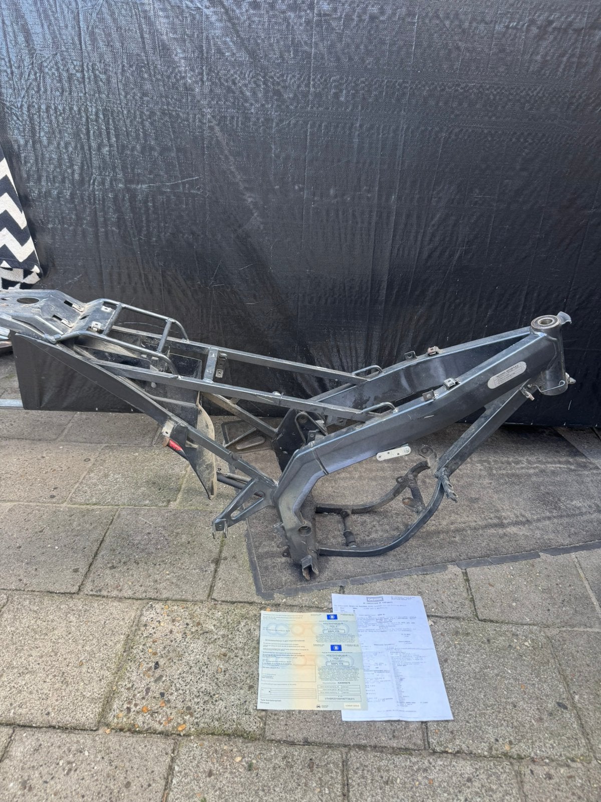 Kader B-klasse Derbi senda xtreme 50 cc met alle papieren, Ophalen of Verzenden, Zo goed als nieuw, Frame