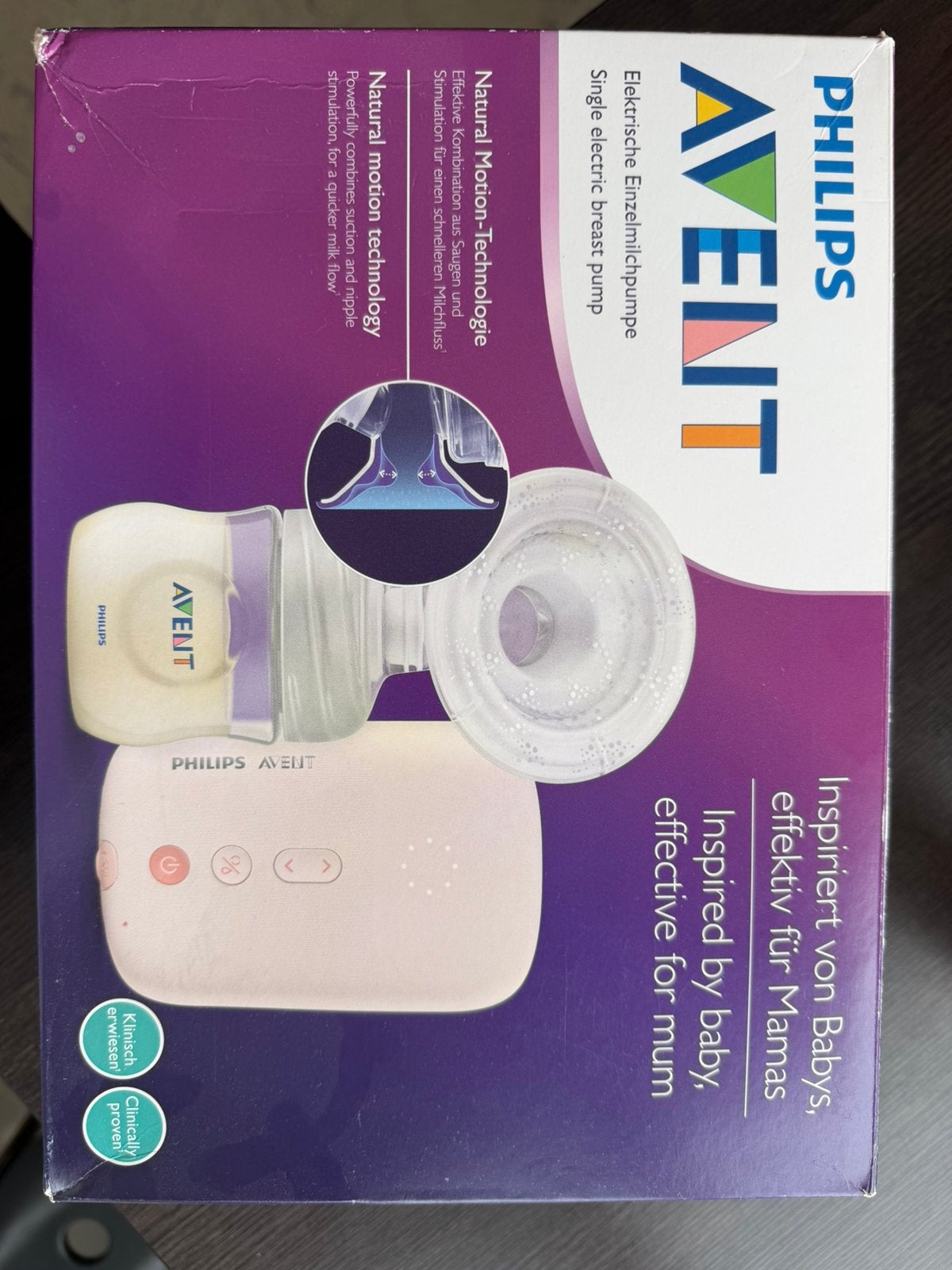 Tire-lait électrique simple, Kinderen en Baby's, Babyvoeding en Toebehoren, Borstkolf, Philips Avent, Zo goed als nieuw, Ophalen