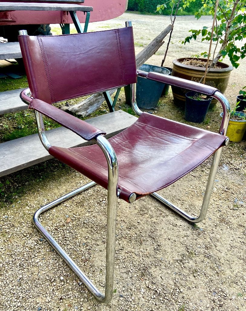 Chaises Mart Stam, Autres couleurs, Enlèvement, Utilisé, Cuir