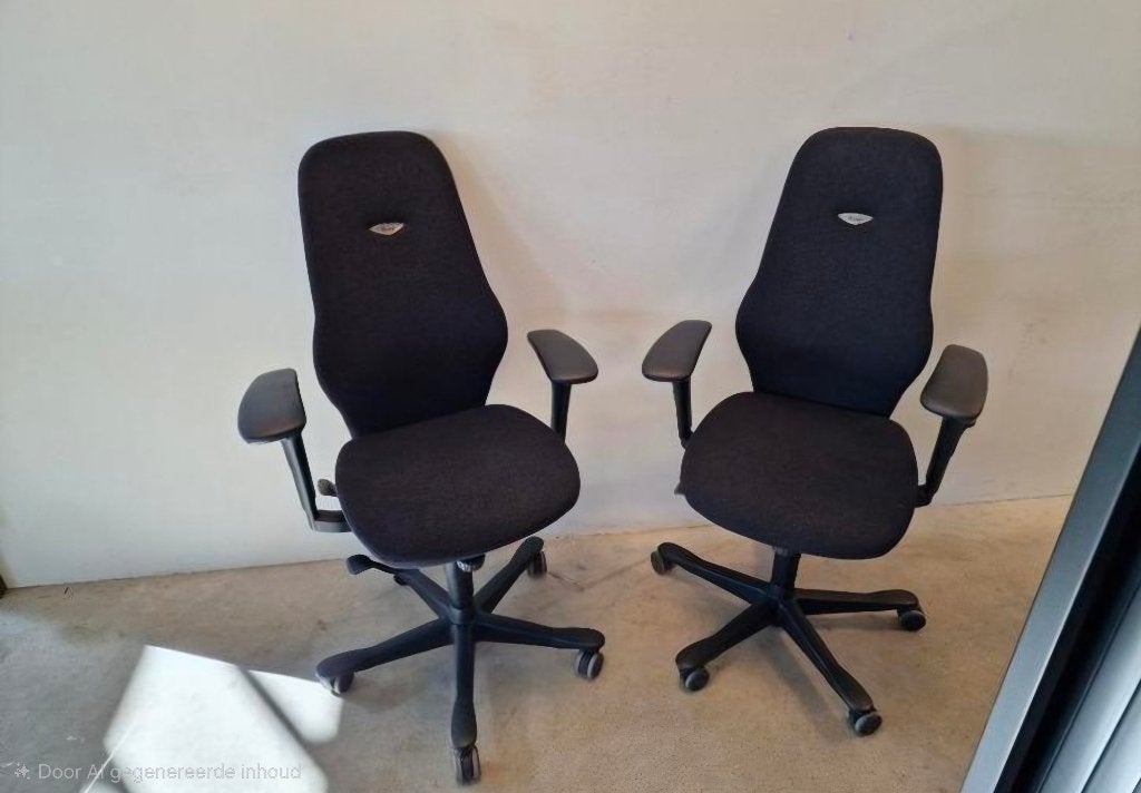 Fauteuil de bureau ergonomique Kinnarps PLUS 6/8, Maison & Meubles, Autres couleurs, Chaise de bureau de gaming, Comme neuf, Enlèvement
