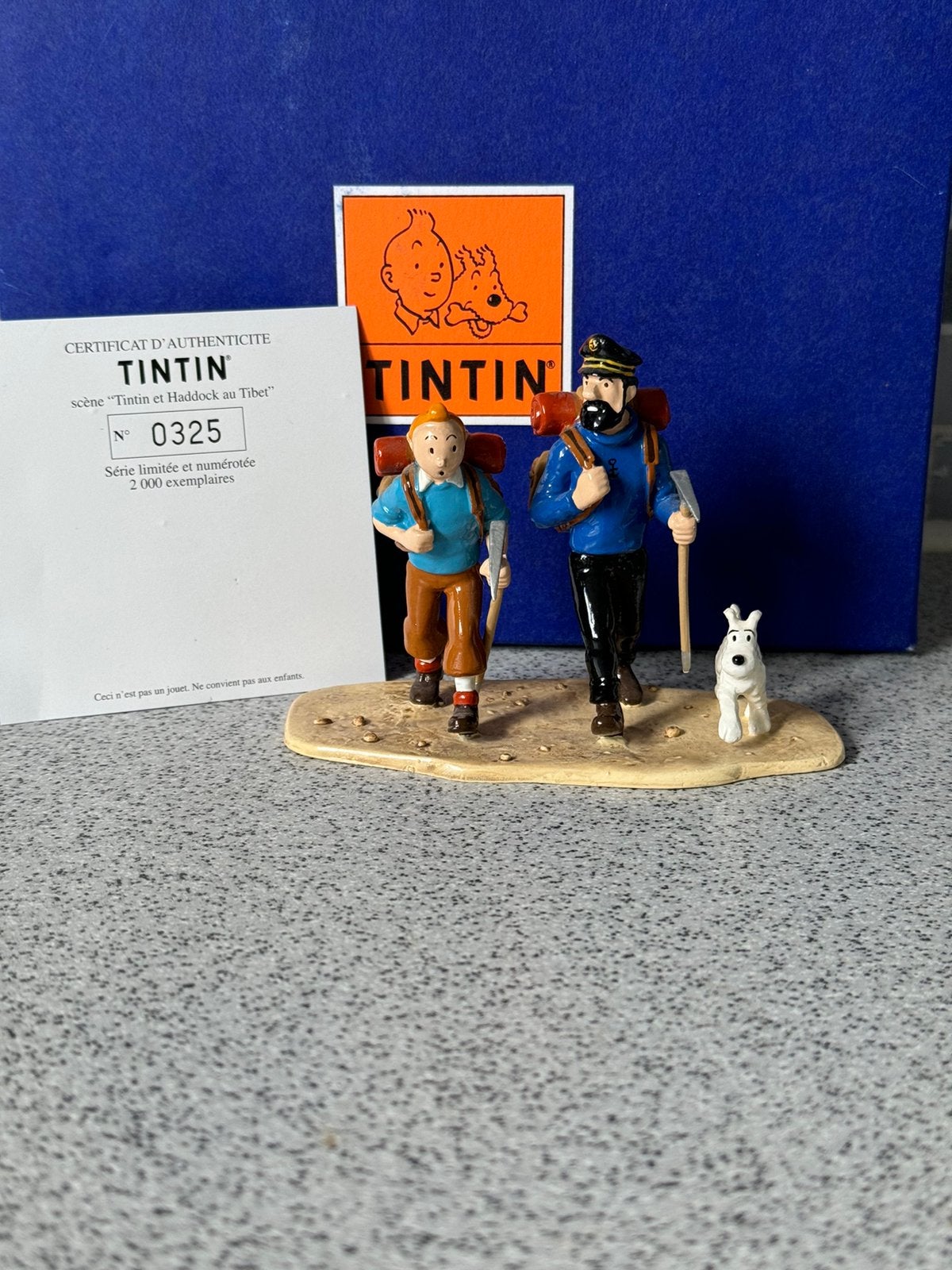 Pixi - moulinsart - tintin et haddock au tibet, Collections, Enlèvement ou Envoi, Tintin, Comme neuf