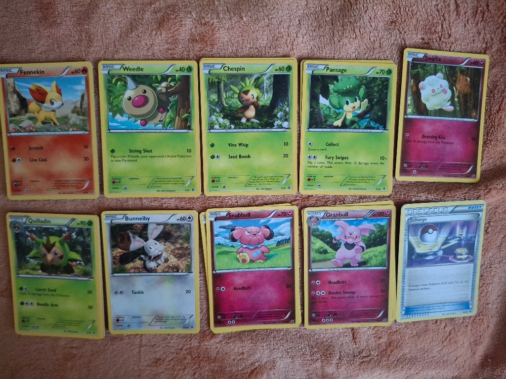 Kalos Starters Set Pokémon kaarten te ruil., Enlèvement ou Envoi, Comme neuf, Plusieurs cartes, Foil