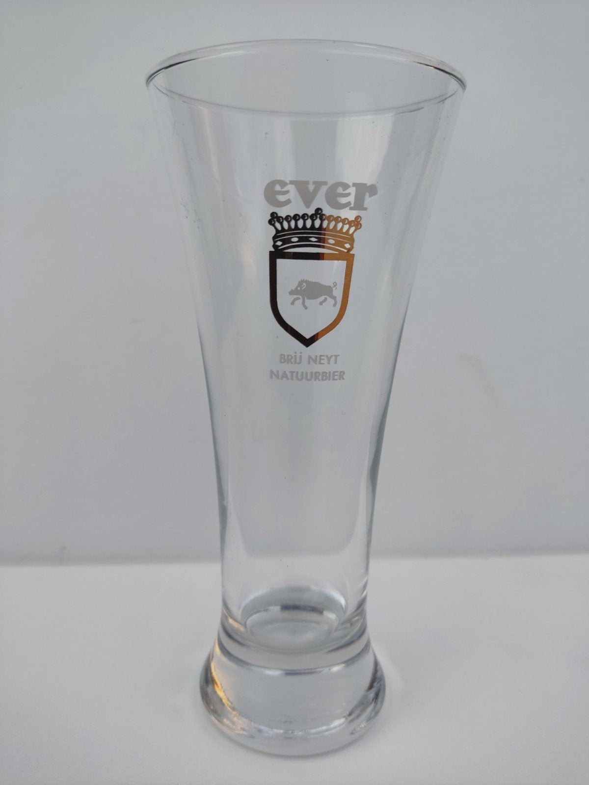 Ever natuurbier glas Brouwerij Neyt Evergem, Ophalen, Zo goed als nieuw, Glas of Glazen, Overige merken