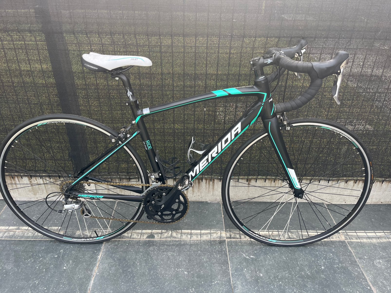 Merida koersfiets dames, Fietsen en Brommers, Velgrem, Aluminium, Zo goed als nieuw, Dames