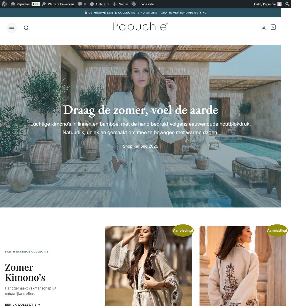 Webshop te koop (merkregistratie), Zakelijke goederen
