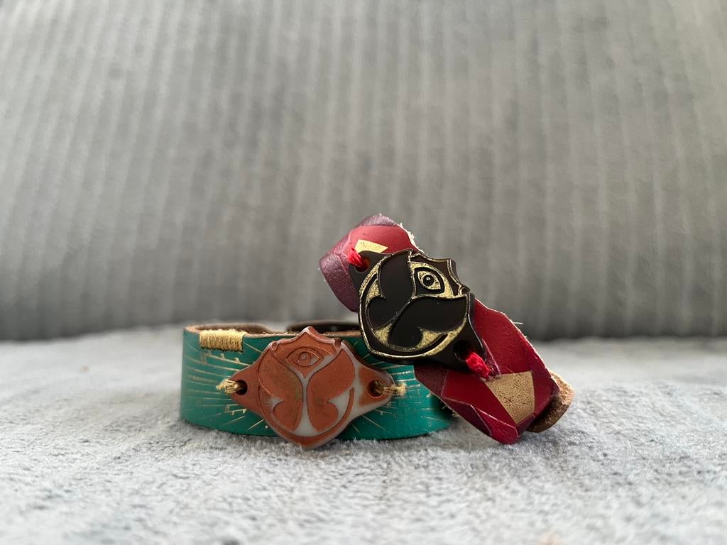 2 bracelets tomorrowland, Handtassen en Accessoires, Ophalen, Gebruikt
