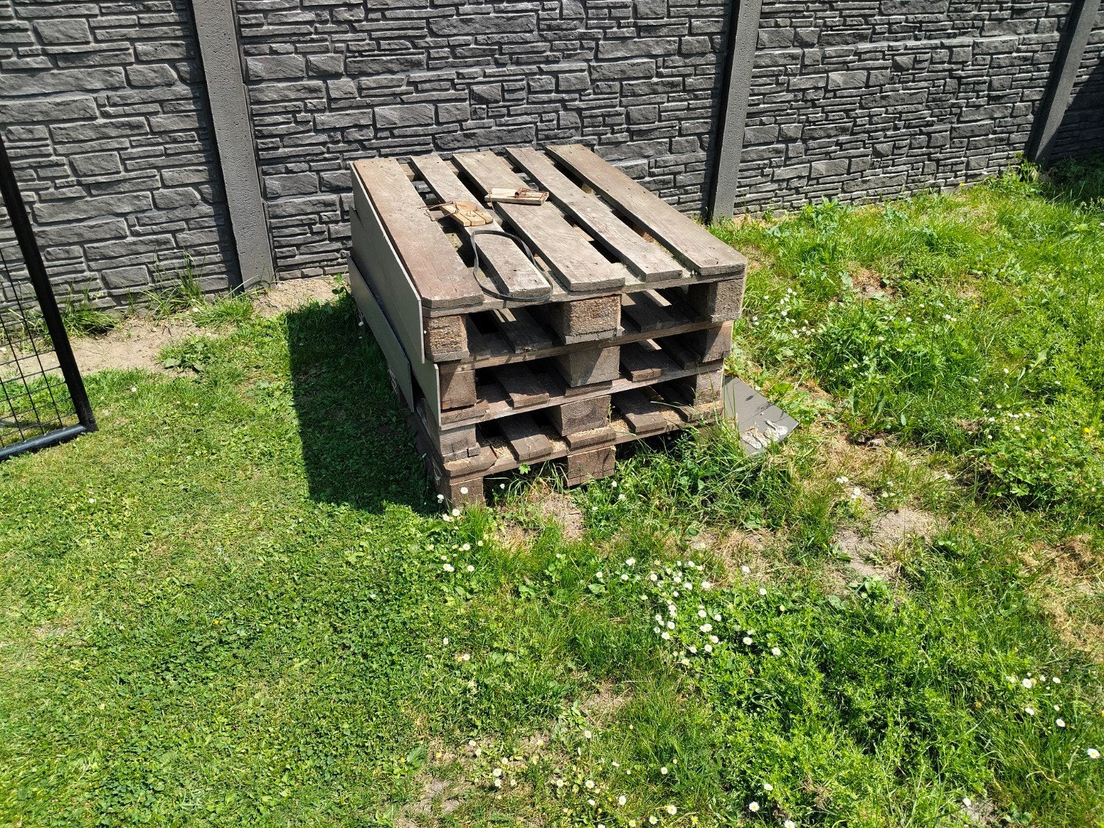 Gratis paletten, Ophalen
