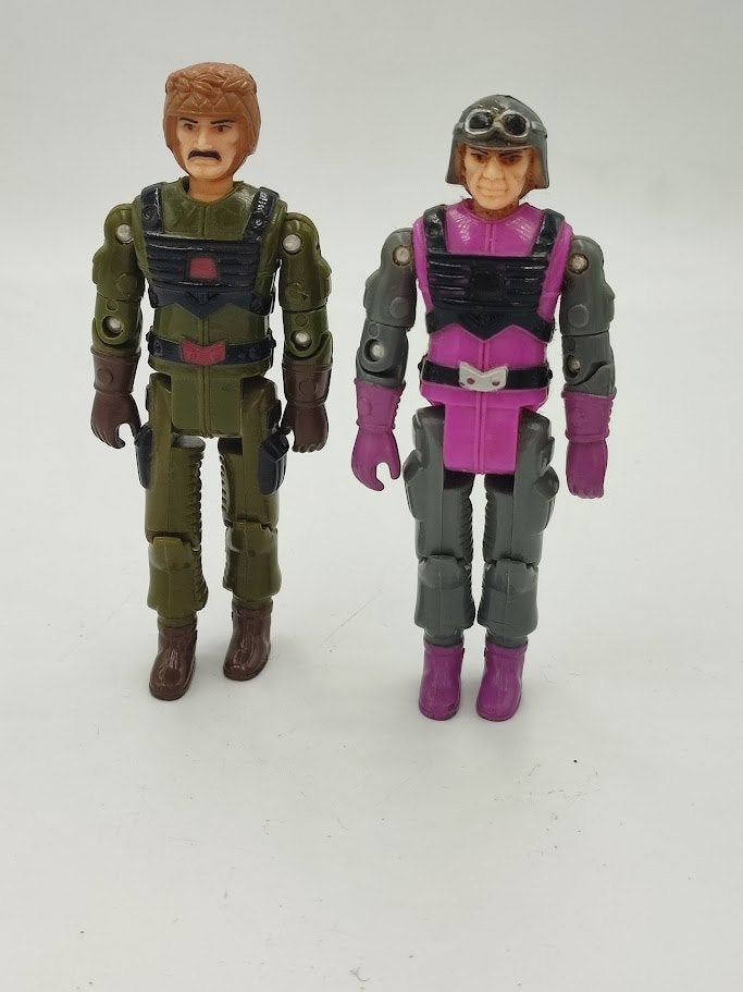 Vintage G.I. Joe stijl figuren - Bikin - bootlegs, Collections, Enlèvement ou Envoi, Utilisé