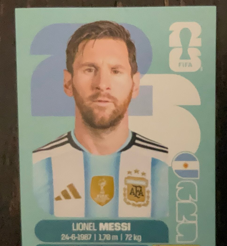 Carte panini Messi coupe du monde 2026, Enlèvement, Neuf