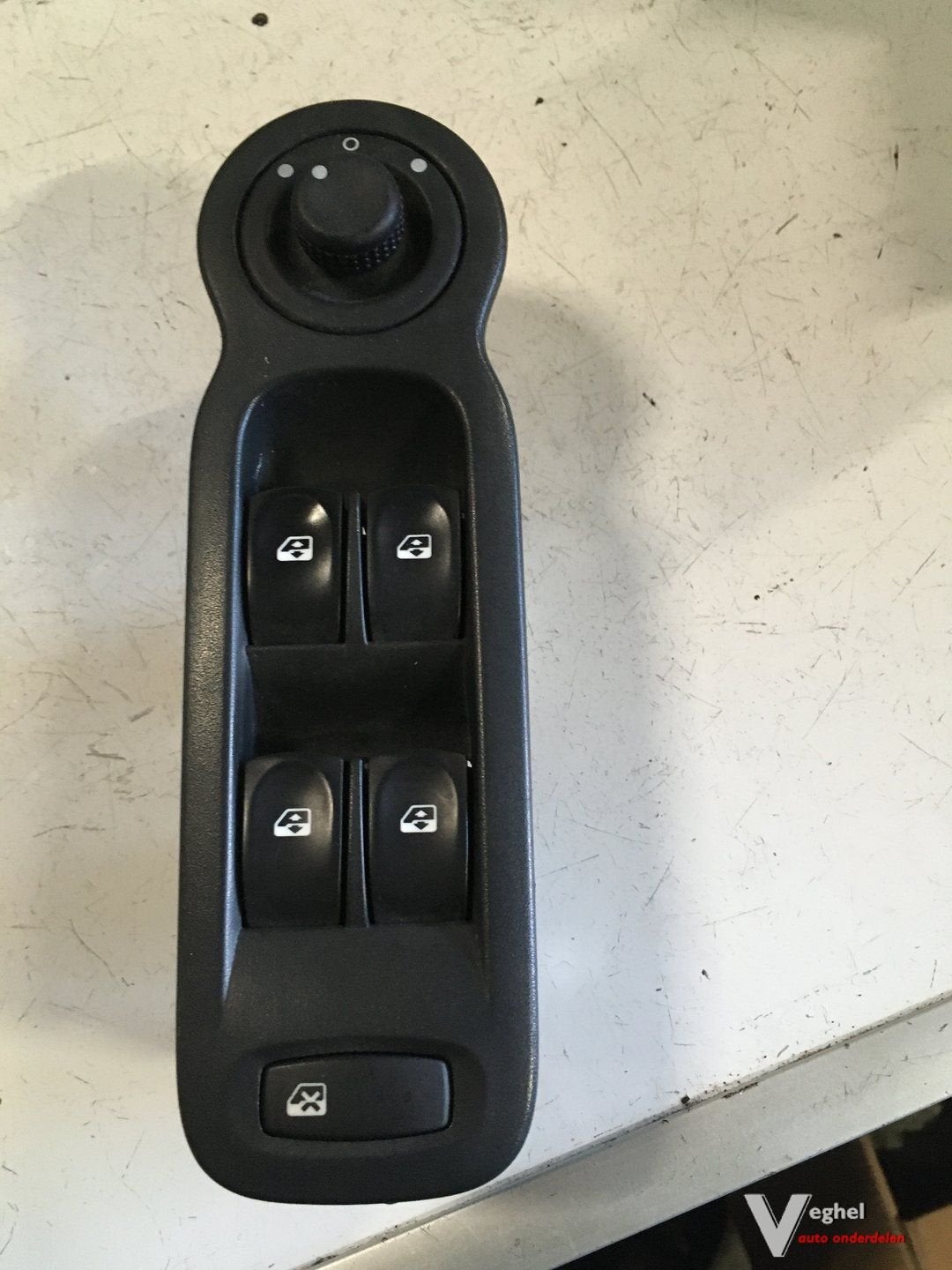 Renault Modus 2004 Raamschakelaar met spiegelbed., Gebruikt, -, -, Ophalen of Verzenden