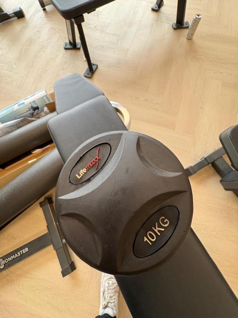 Haltères fixes Life Fitness Lifemaxx, plusieurs kg, Enlèvement ou Envoi, Neuf, Haltère