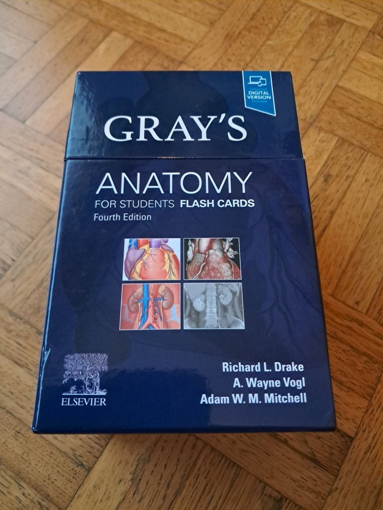Gray's Anatomy (Flash Cards), Boeken, Ophalen of Verzenden, Zo goed als nieuw, Hoger Onderwijs