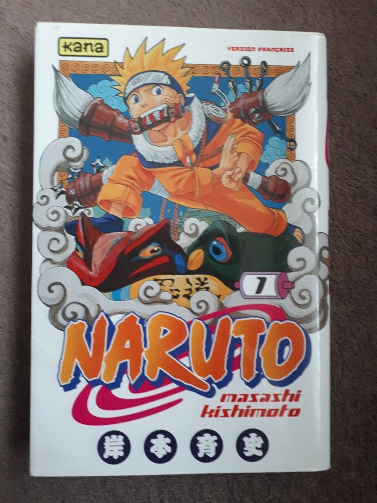 Lot de 5 mangas Naruto, Enlèvement ou Envoi, Comme neuf, Plusieurs comics, Masashi kishimoto