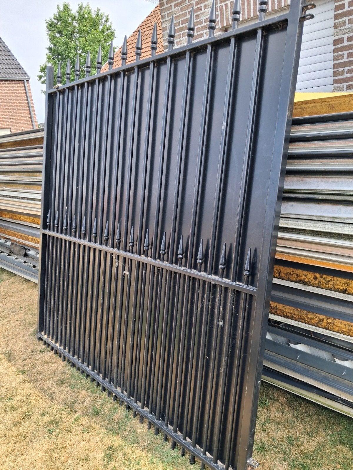 metalen poort, Tuin en Terras, Ophalen