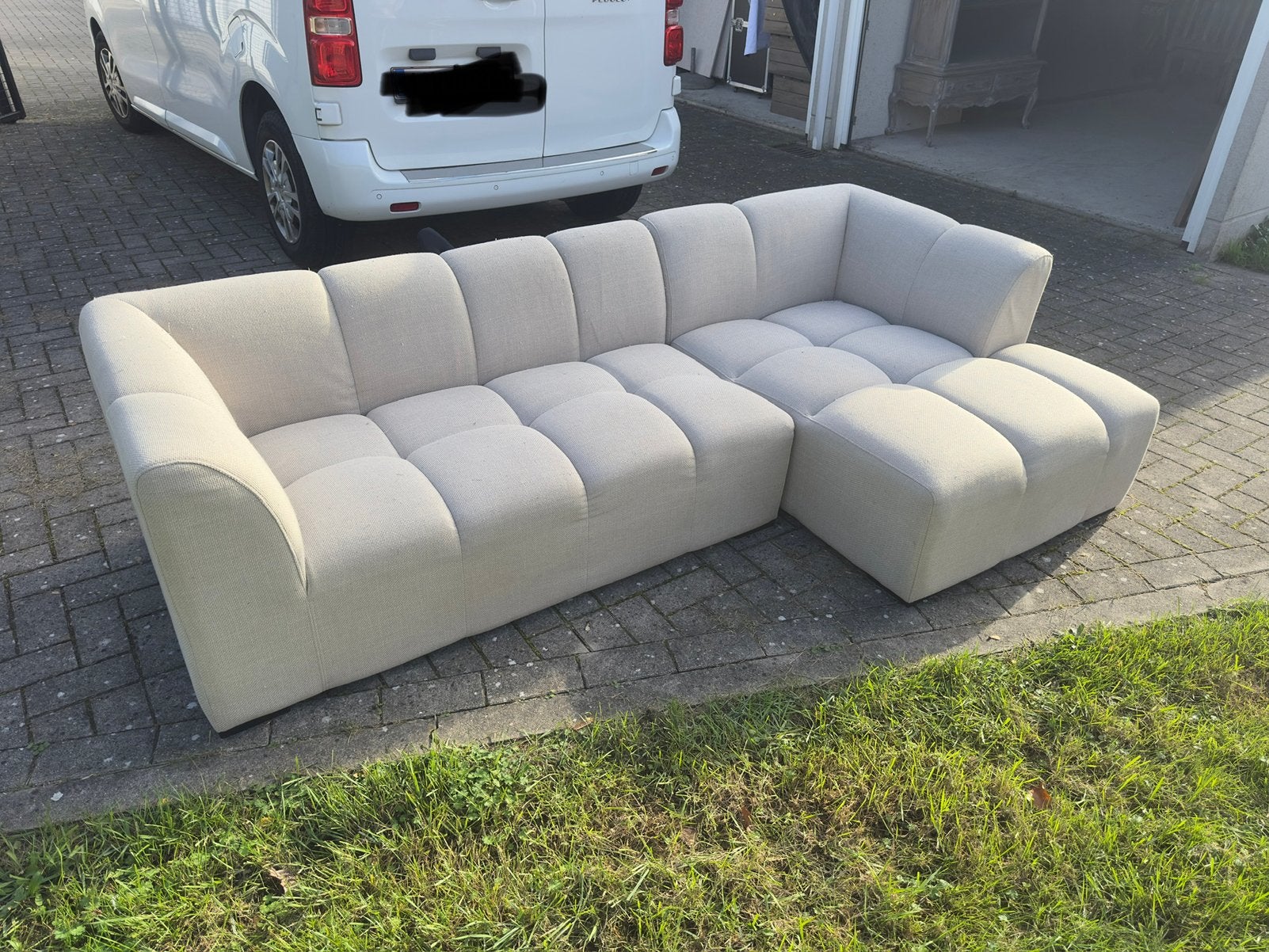 Zetel salon complete zithoek, Enlèvement, Utilisé