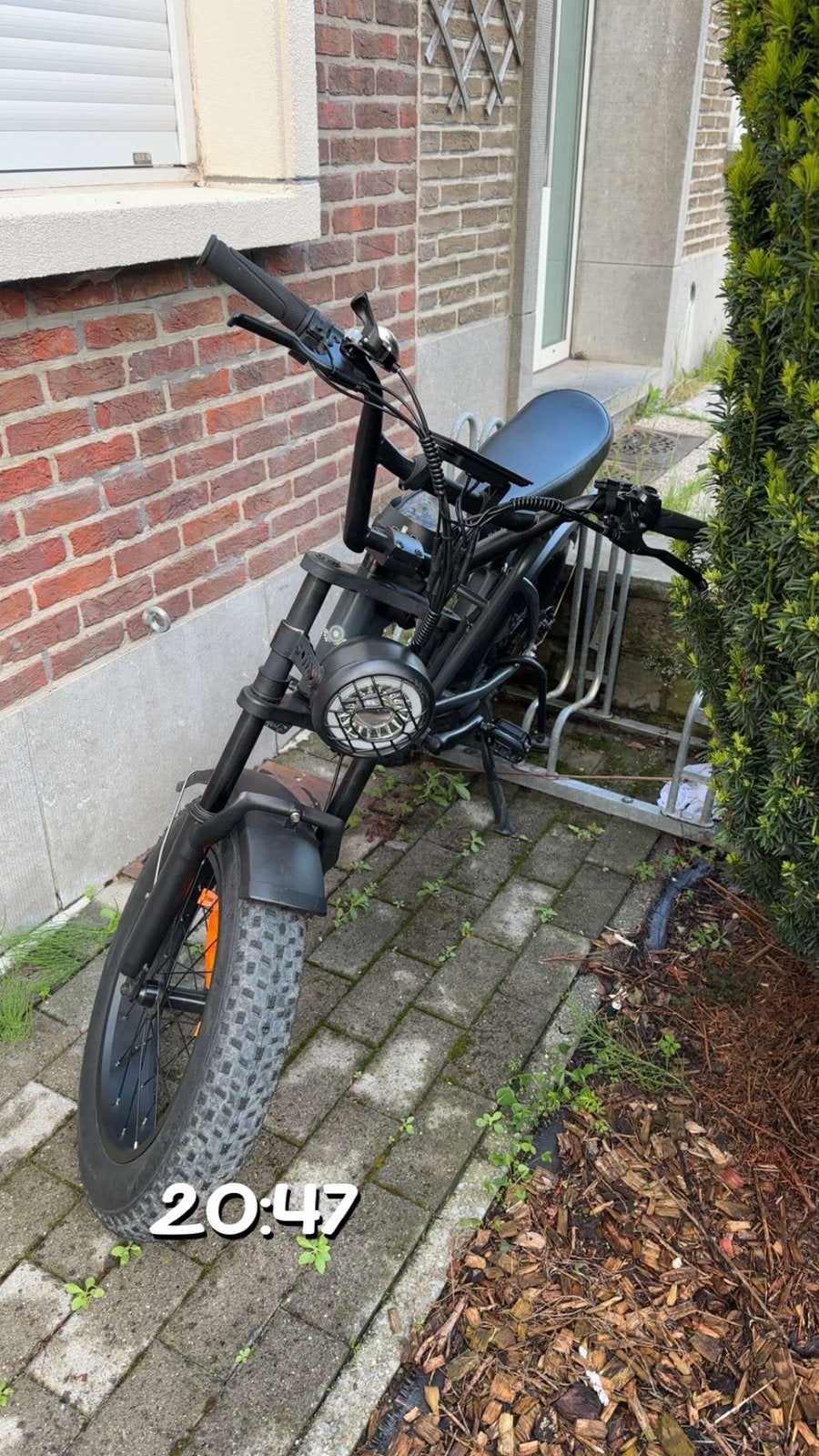 Fat bike elekwheels e6, Ophalen, Gebruikt