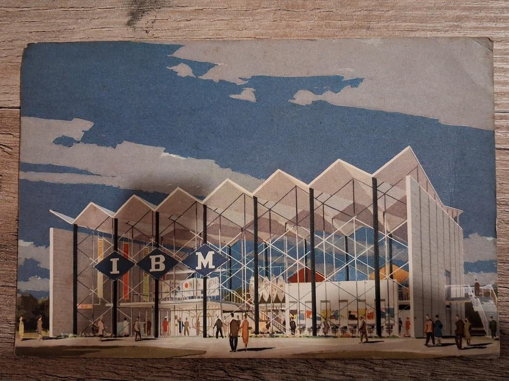 Expo 58 : Pavillon IBM, Envoi