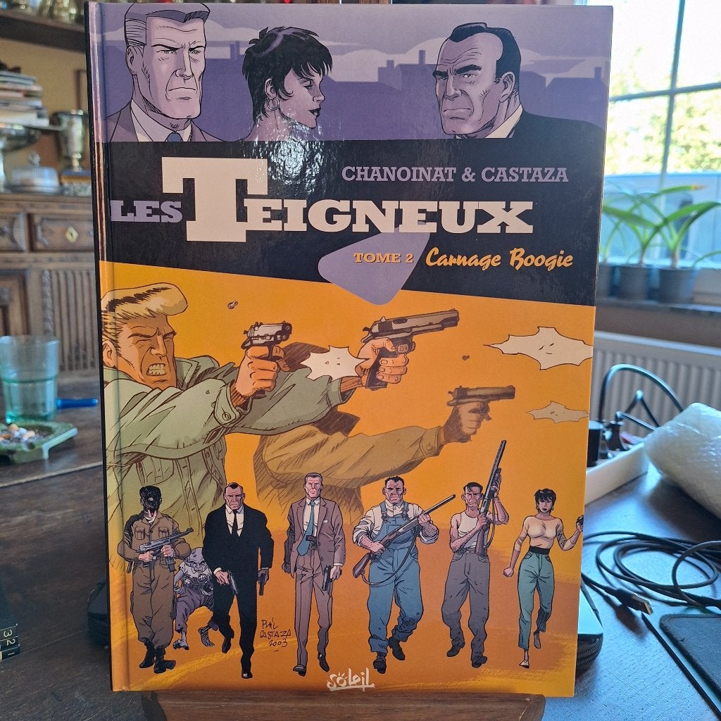 les teigneux t2 carnage boogie soleil, Une BD, Enlèvement ou Envoi, Chanoinat castaza
