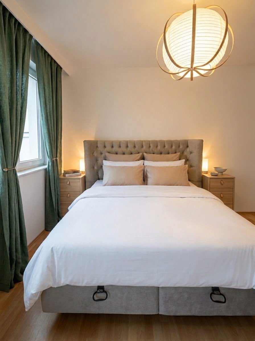 Boxspring180x200 cm+Rangement sans matelas – état quasi neuf, Enlèvement, Comme neuf, 200 cm