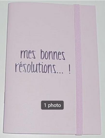 Yves Rocher notitieboek „Mijn goede voornemens” NIEUW!, Diversen, Notitieboeken, Ophalen of Verzenden, Zo goed als nieuw, A6