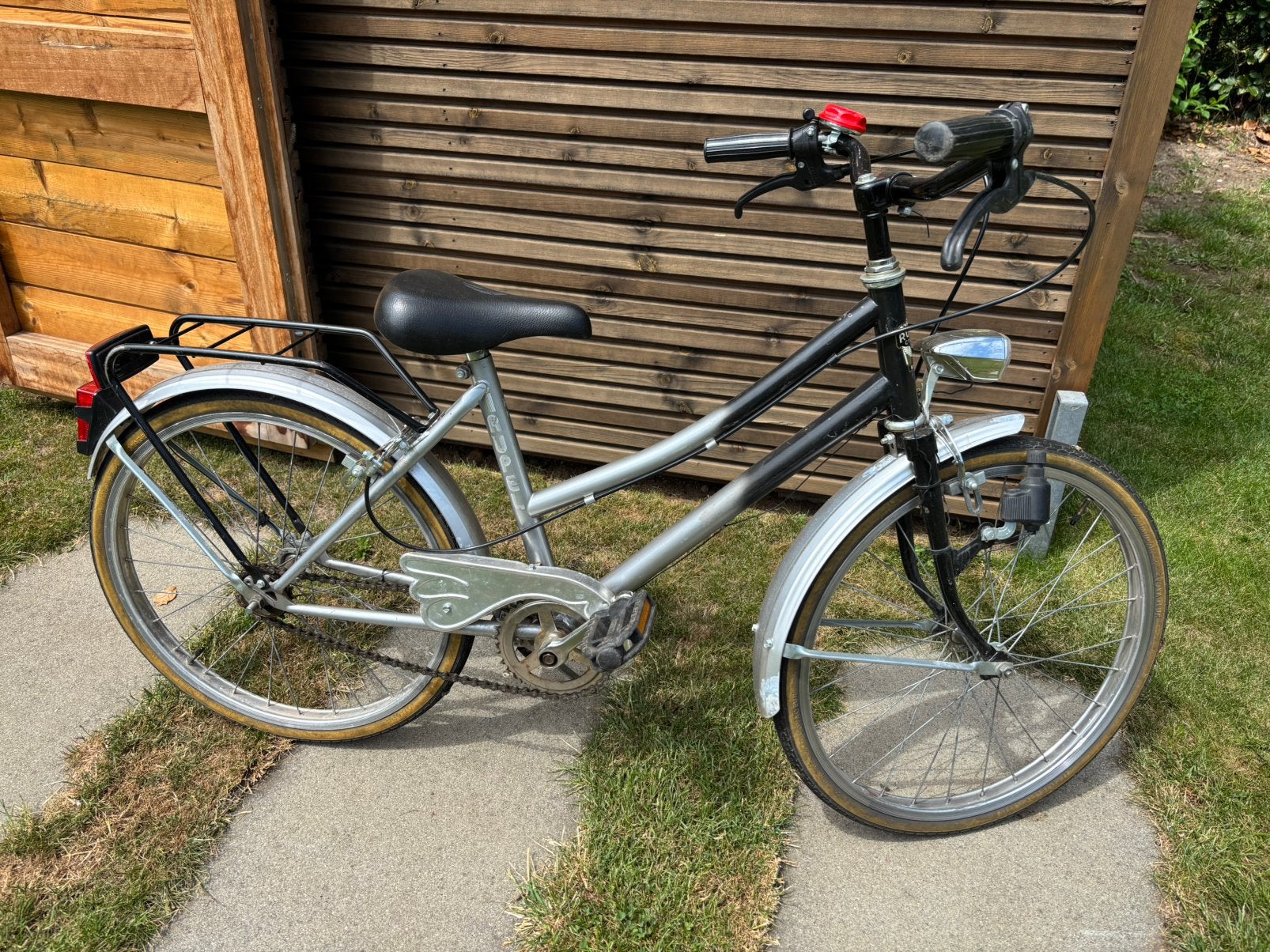 20 inch retro fiets, Ophalen, Gebruikt, Velgrem, 16 tot 20 inch