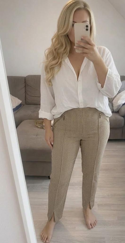 Pantalon maat 46, Enlèvement, Comme neuf, Taille 46/48 (XL) ou plus grande, Longs