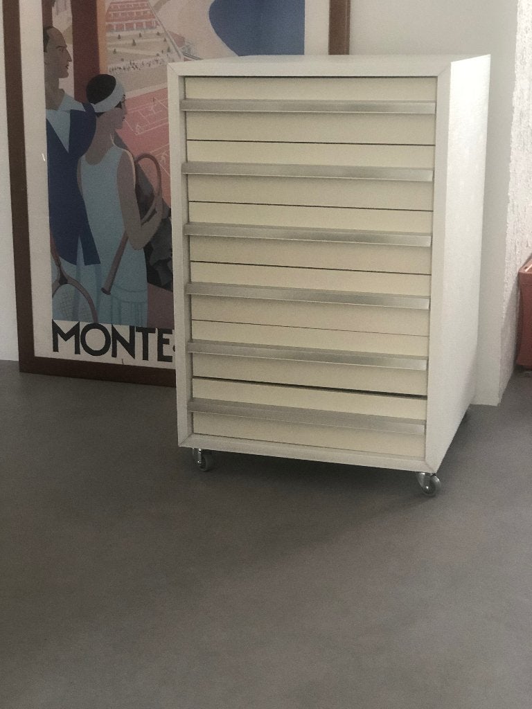 Joli meuble de rangement vintage à tiroirs rétro, Enlèvement