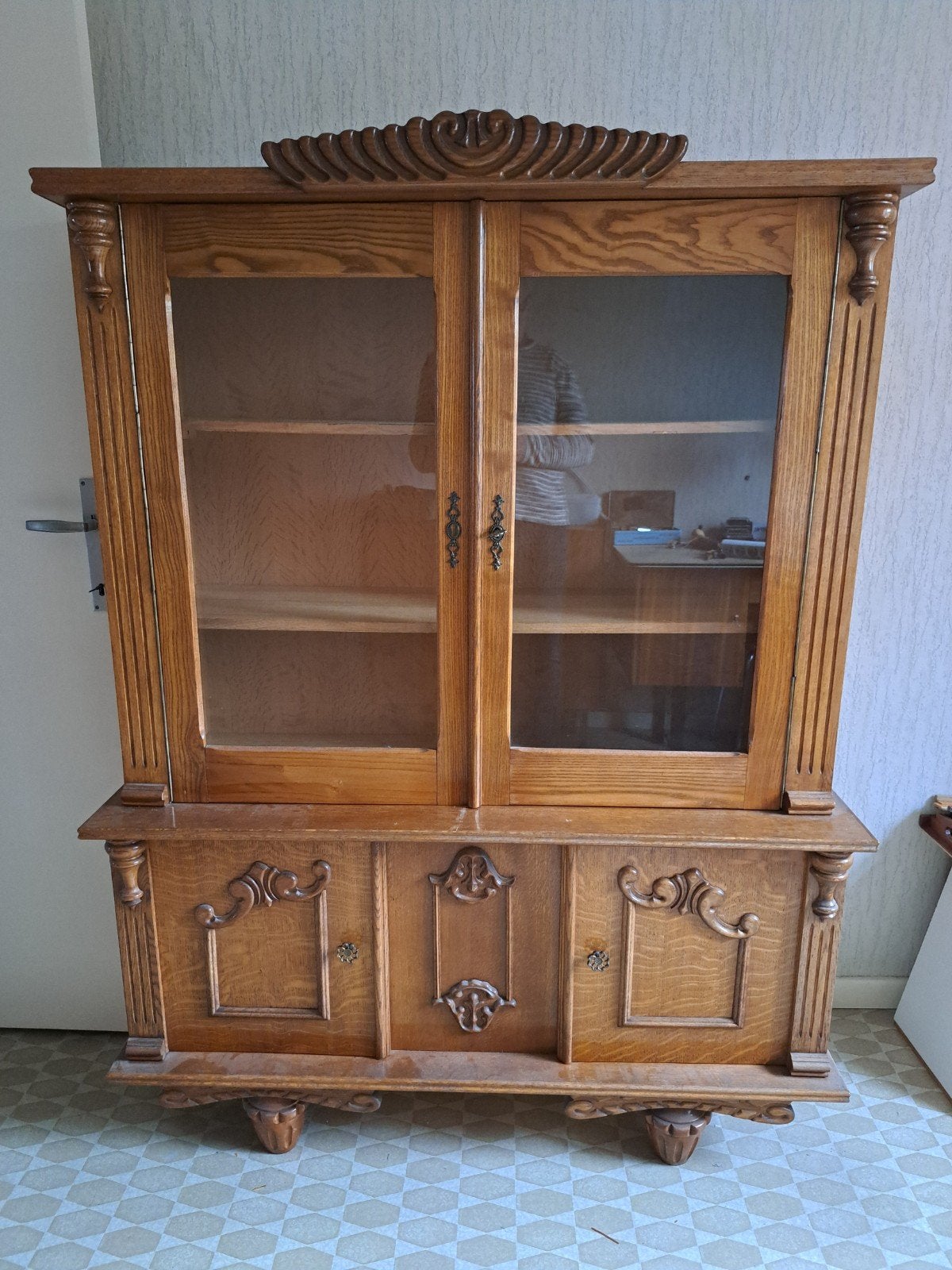 Vitrine kast - GRATIS, Ophalen