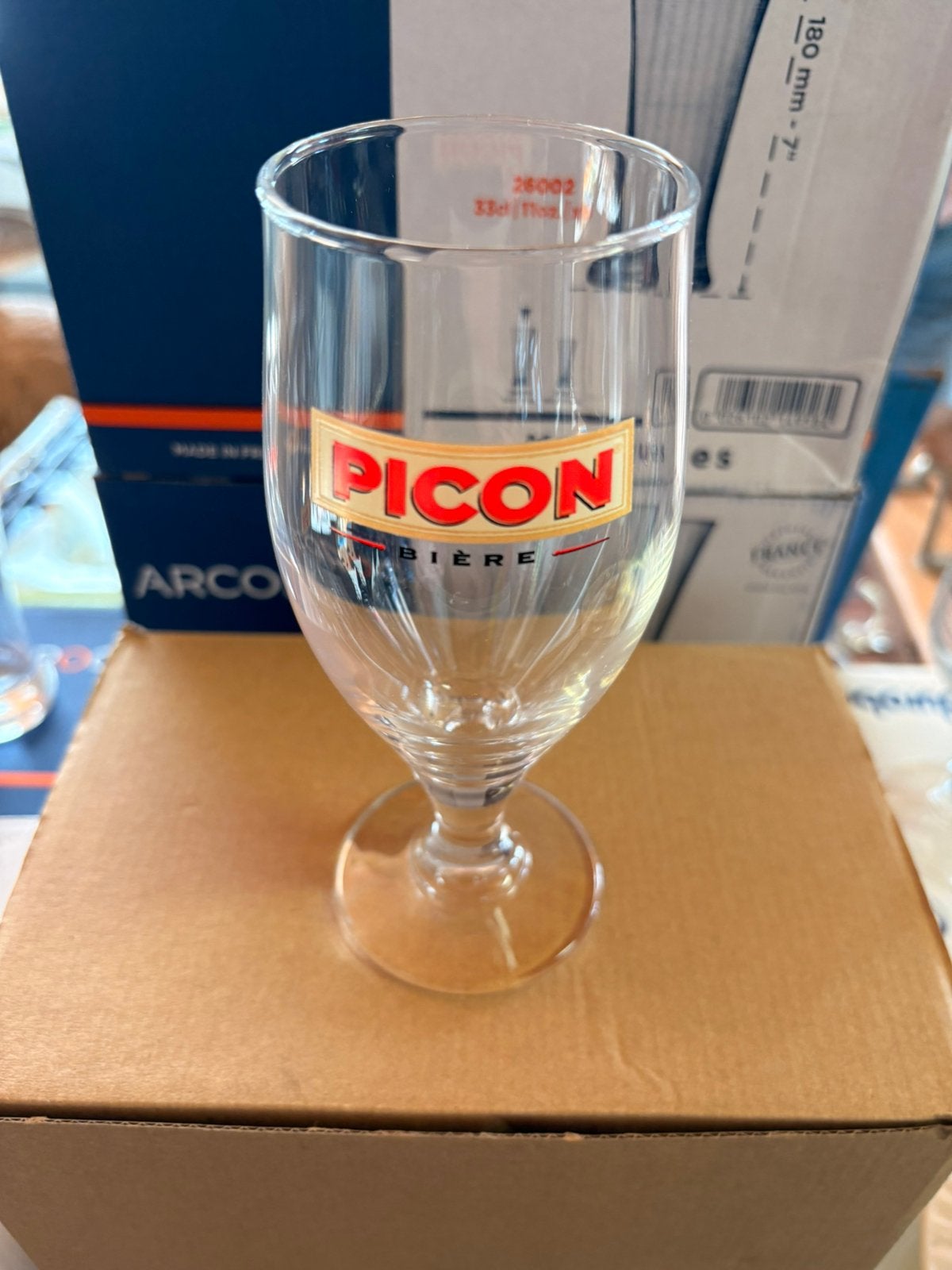 *** NIEUW: 6 GLAZEN PICON ***, Verzamelen, Ophalen, Nieuw