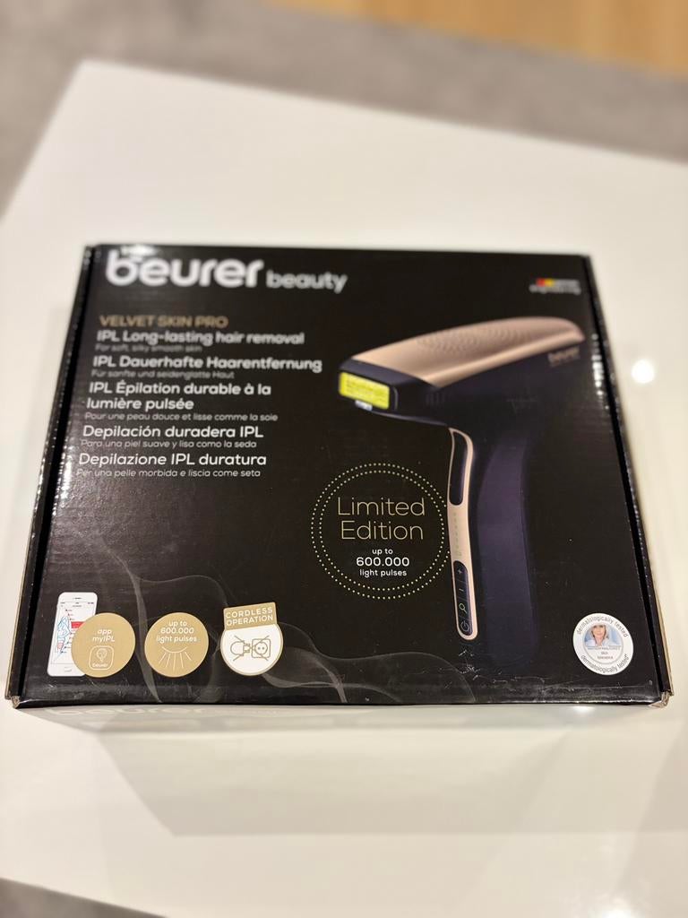 Épilateur IPL Beurer Velvet Skin Pro – Neuf –Édition Limitée, Enlèvement ou Envoi
