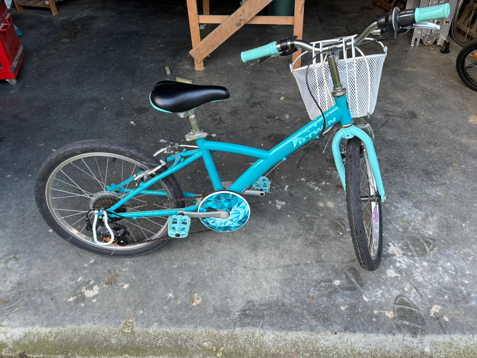 Kinderfiets, Ophalen, Zo goed als nieuw