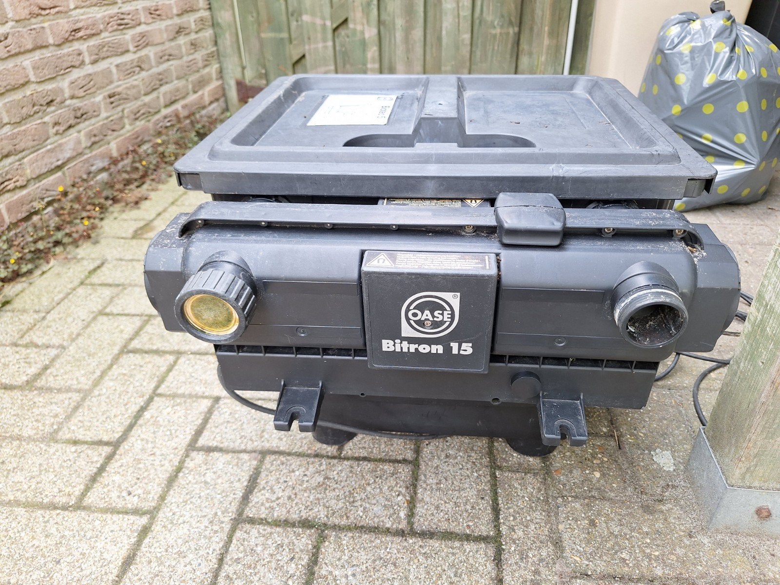 Biotec 5 filter met bitron 15 en pomp, Ophalen