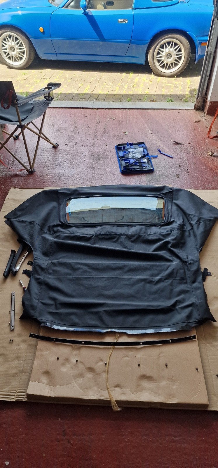 NIEUWE softtop MX5 NA/NB glazen verwarmde raam, Ophalen, Nieuw, Voor, Mazda