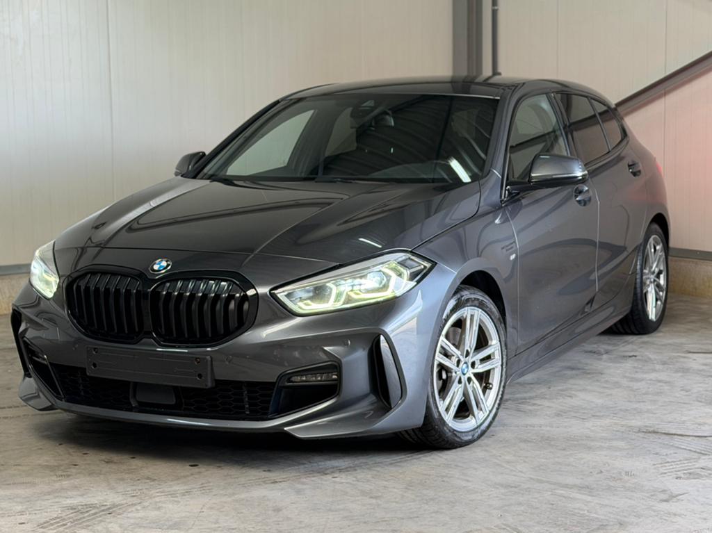 BMW 118d M-Sport | Automaat | 2021 |   (Overname mogelijk), Autos, BMW, Entreprise, Achat, Série 1, Air conditionné, Ordinateur de bord