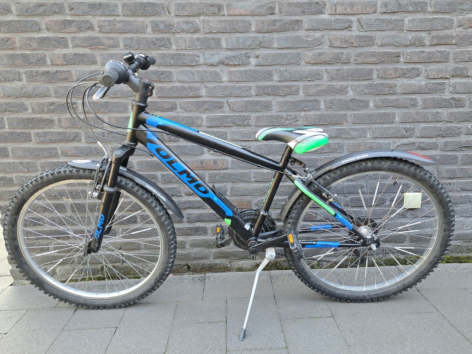 Mountainbike kind 24 inch merk Olmo. Shimano sis 36v, Vélos & Vélomoteurs, Olmo, Frein sur jante, Enlèvement, Utilisé