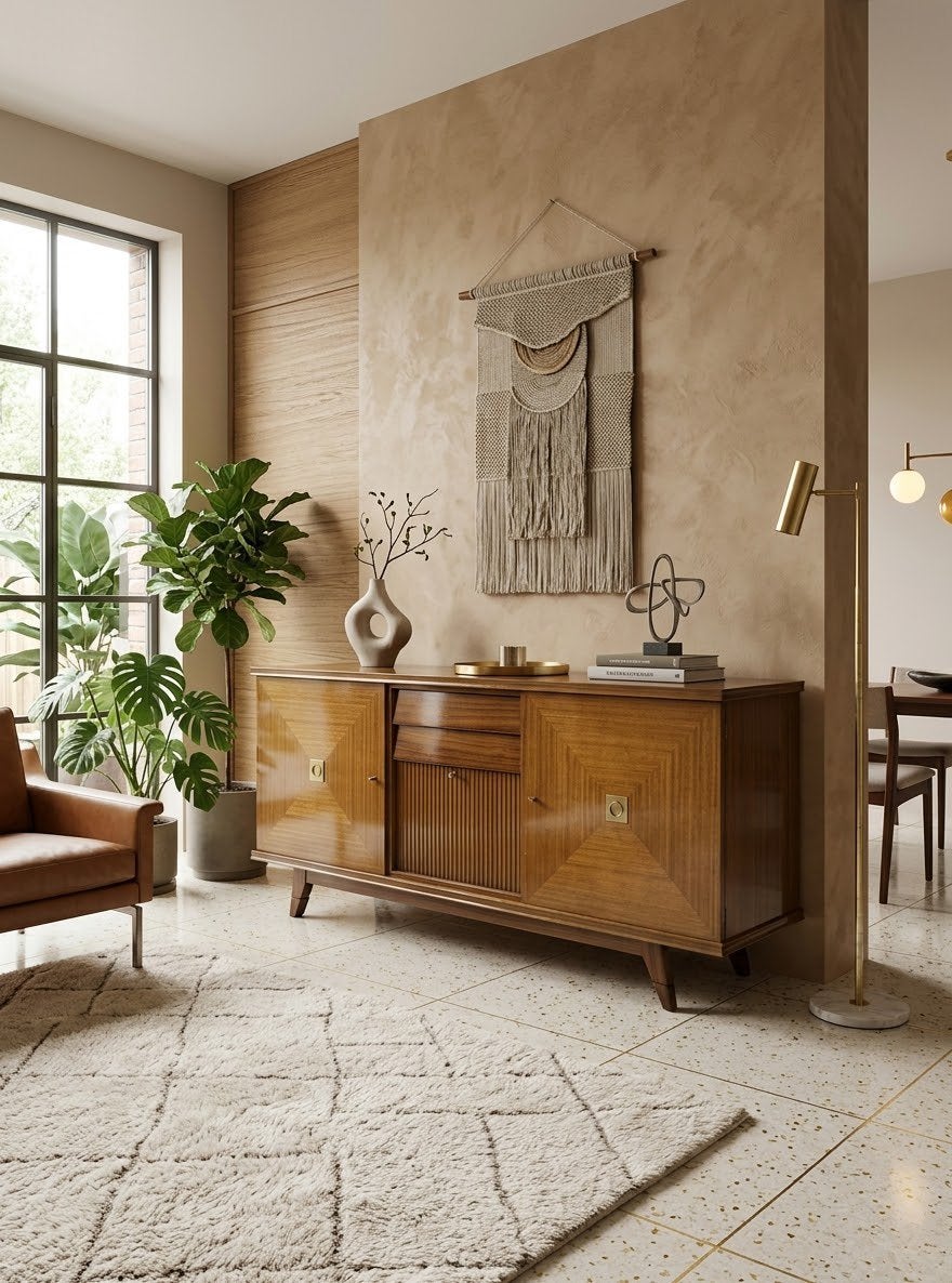 Belle commode vintage du milieu du siècle, Enlèvement ou Envoi, Comme neuf