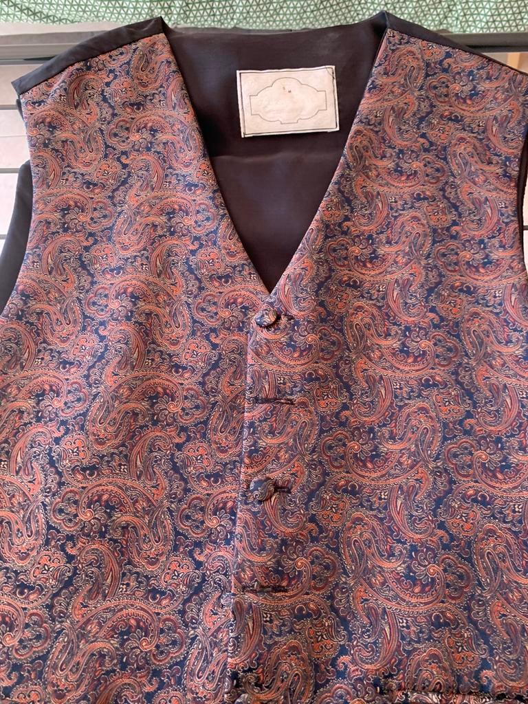 Kostuum vest heren, Ophalen of Verzenden, Zo goed als nieuw, Maat 46 (S) of kleiner, Zwart