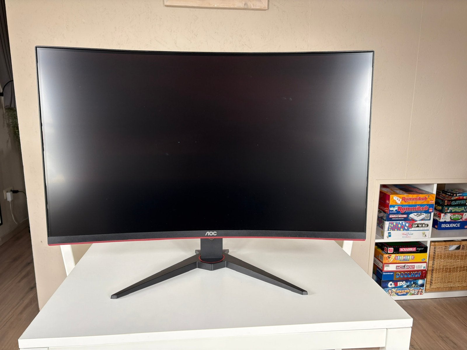 Gaming scherm curved 32inch, Computers en Software, HD, VA, Zo goed als nieuw, Ophalen