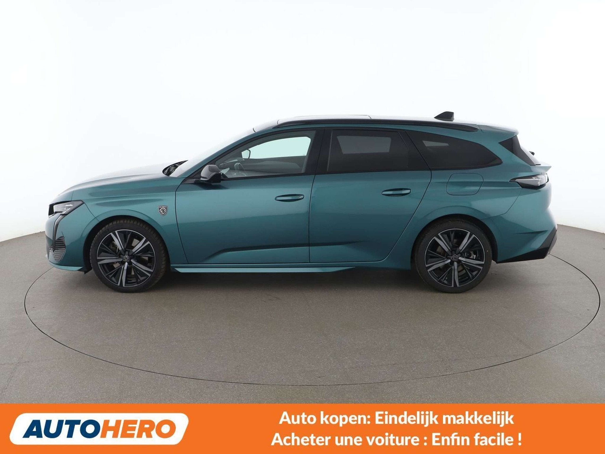 Peugeot 308 1.6 Hybrid GT (bj 2024, automaat), Auto's, 1734 kg, Gebruikt, Start-stop-systeem, 181 pk