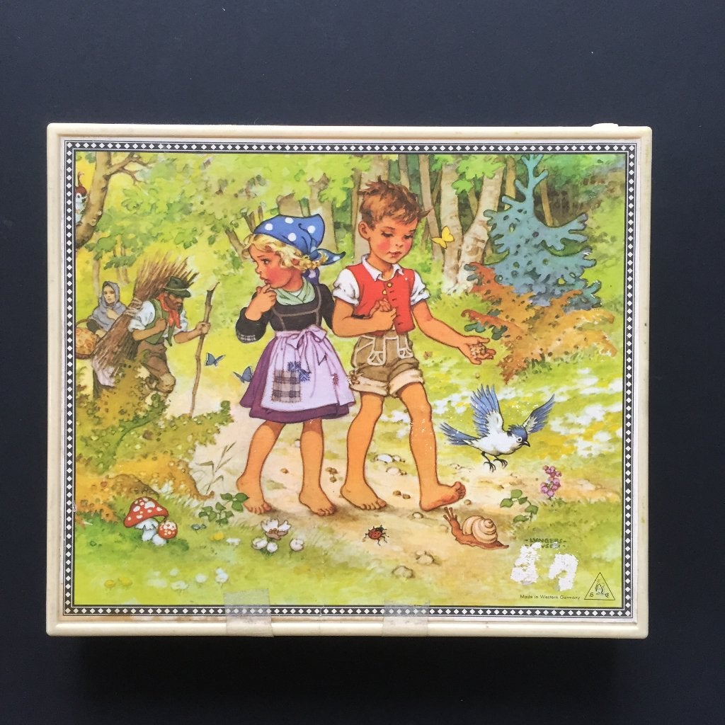 Hans en Grietje blokpuzzel, Kinderen en Baby's, Speelgoed | Kinderpuzzels, Ophalen of Verzenden