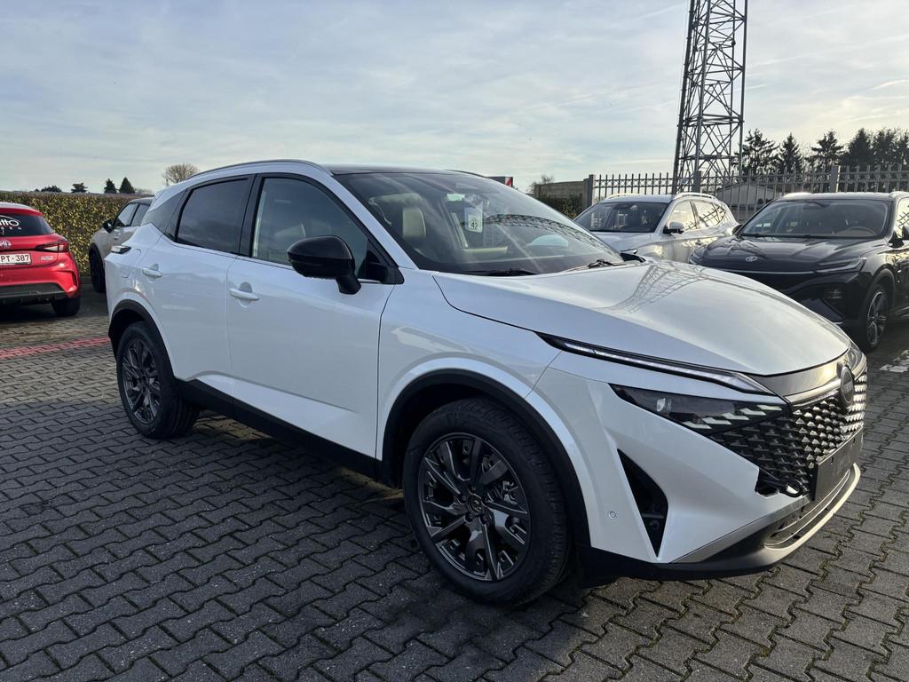 Nissan Qashqai e-POWER Tekna, Auto's, 118 g/km, Stof, 750 kg, Wit