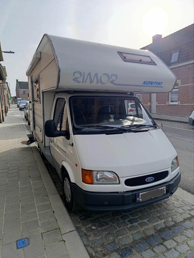 Camper Ford Rimor, Caravans en Kamperen, Mobilhomes, Alkoof, Ringverwarming, Ford, Particulier